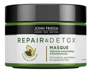 John Frieda Avokaado ja Roheline Tee Juuksemask, 250 ml - Saksa toode hind ja info | Maskid, õlid, seerumid | kaup24.ee