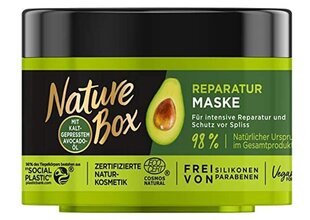 Nature Box Avokaadoõliga Külmpressitud Taastav Mask 200 ml hind ja info | Maskid, õlid, seerumid | kaup24.ee