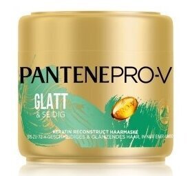 Pantene, Pro-V Sile ja Siidjas Keratiin Taastav Juuksemask, 300ml (Saksa toode) цена и информация | Maskid, õlid, seerumid | kaup24.ee