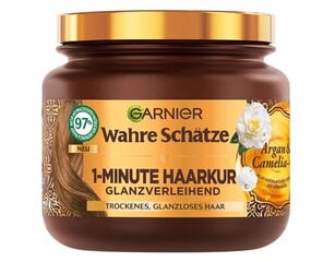 Garnier, 1-minutiline juuksemask argaaniaõliga, 340ml (TOODE SAKSAMAALT) hind ja info | Maskid, õlid, seerumid | kaup24.ee