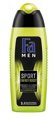 Fa, Sport Energy Dušigeel, 250ml (Saksa toode) hind ja info | Dušigeelid, õlid | kaup24.ee