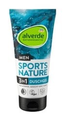 Alverde meestele - Sportlik loodus, Dušigeel, 200ml hind ja info | Dušigeelid, õlid | kaup24.ee