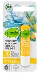 Alverde Sun tundlikule nahale, SPF 30 huulepalsam, 4,8 g hind ja info | Huulepulgad, -läiked, -palsamid, vaseliin | kaup24.ee