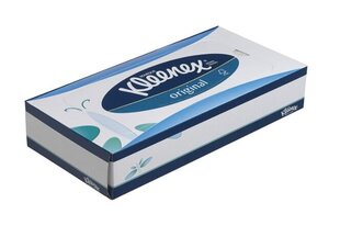 (РУ) Kleenex, 3-слойные салфетки в коробке, 1 упаковка цена и информация | Ватная продукция, влажные салфетки | kaup24.ee