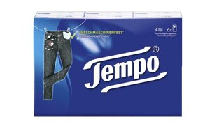 (DE) (RU) Tempo, Четырехслойные салфетки Tempo Cotton Touch Soft, 6x10 шт. цена и информация | Ватная продукция, влажные салфетки | kaup24.ee