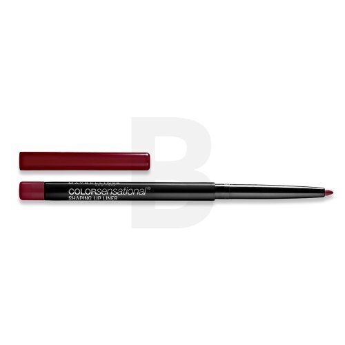 Maybelline Color Sensational Shaping Lip Liner 110 Rich Wine kontuuriv huulepliiats 1,2 g цена и информация | Huulepulgad, -läiked, -palsamid, vaseliin | kaup24.ee