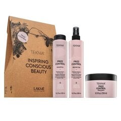 Lakmé Teknia Frizz Control Pack komplekt särituse vastu 300 ml + 300 ml + 250 ml hind ja info | Maskid, õlid, seerumid | kaup24.ee