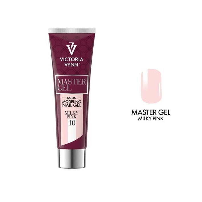 Acrylgel Victoria Vynn Master Gel 10 piimjas roosa, 60 g hind ja info | Maniküüri ja pediküüri tarvikud | kaup24.ee