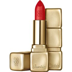 Guerlain KissKiss Matte - Moisturizing lipstick with matt effect 3 g  M347 Zesty Orange #e6303c цена и информация | Помады, бальзамы, блеск для губ | kaup24.ee