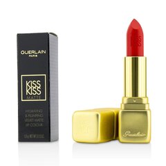 Guerlain KissKiss Matte - Moisturizing lipstick with matt effect 3 g  M347 Zesty Orange #e6303c цена и информация | Помады, бальзамы, блеск для губ | kaup24.ee