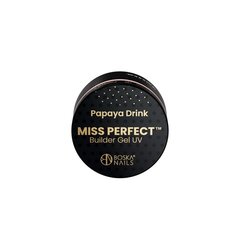 Divine Nails Miss Perfect Papaya Drink Builder Gel, 15 мл цена и информация | Лаки для ногтей, укрепители для ногтей | kaup24.ee