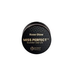 Divine Nails Miss Perfect Rose Glow Builder Gel, 15 мл цена и информация | Средства для маникюра и педикюра | kaup24.ee