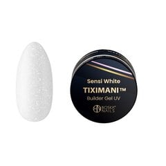 Гель для наращивания Divine Nails Tiximani Sensi White, 15 мл цена и информация | Средства для маникюра и педикюра | kaup24.ee