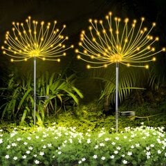 LED LOTUS Solar Garden Lamp ajamine puu puhur 80cm LUMILED цена и информация | Торшеры | kaup24.ee