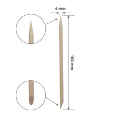 Maniküürpulgad Staleks Pro 100 tk, 150 mm hind ja info | Maniküüri ja pediküüri tarvikud | kaup24.ee