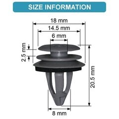 CARSO asendusklamber BMW-le 51418224781, 50vnt hind ja info | Lisaseadmed | kaup24.ee