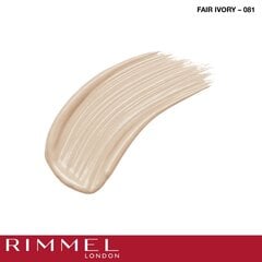 Основа под макияж Rimmel Match Perfection SPF20 30 мл цена и информация | Пудры, базы под макияж | kaup24.ee