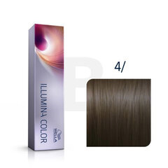 Wella Professionals Illumina Color профессиональная перманентная краска для волос 4| 60 мл цена и информация | Краска для волос | kaup24.ee