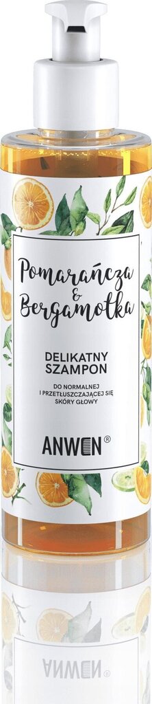 Šampoon normaalsele ja rasusele peanahale Orange & Bergamot 200ml цена и информация | Šampoonid | kaup24.ee