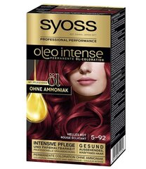 Syoss, Oleo Intense, Juuksevärv, Punane, 115 ml (Saksa toode) hind ja info | Juuksevärvid | kaup24.ee