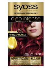 Syoss, Oleo Intense, Juuksevärv, Punane, 115 ml (Saksa toode) hind ja info | Juuksevärvid | kaup24.ee