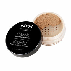 Пудра, фиксирующая макияж NYX Mineral Medium/Dark (8 g) цена и информация | Пудры, базы под макияж | kaup24.ee