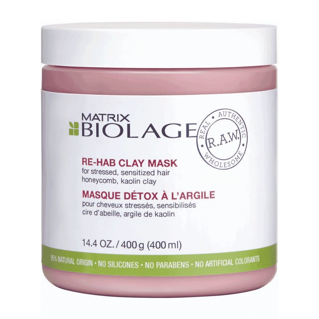 Mask kahjustatud juustele Matrix Biolage R.A.W. Re-Hab 400 ml hind ja info | Maskid, õlid, seerumid | kaup24.ee