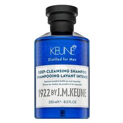 Keune 1922 Deep-Cleansing Shampoo Шампунь глубоко очищающий для мужчин 250 мл цена и информация | Шампуни | kaup24.ee