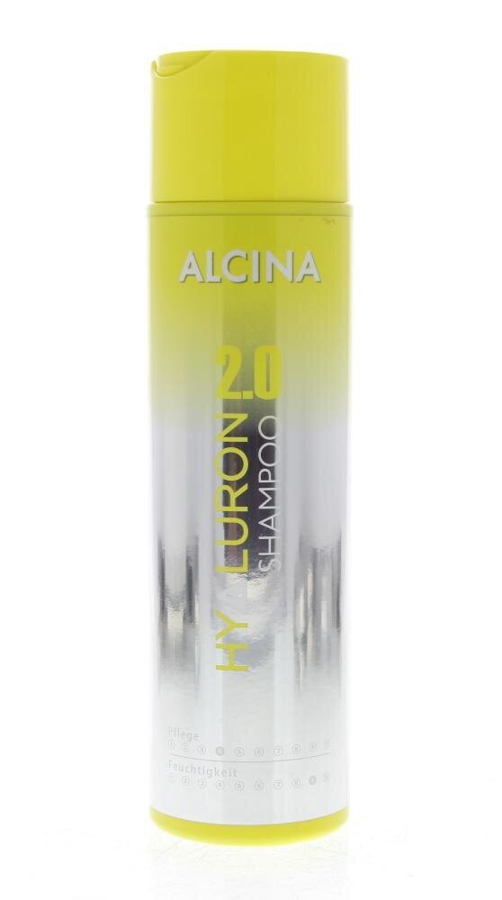 Niisutav šampoon Alcina Hyaluron 2.0 250 ml hind ja info | Šampoonid | kaup24.ee