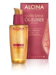 Seerum kahjustatud juustele Alcina Nutri Shine 50 ml цена и информация | Средства для укрепления волос | kaup24.ee