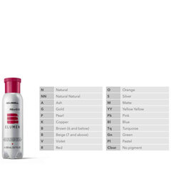 Goldwell Elumen Long Lasting Hair Color poolpüsiv juuksevärv NN@8 200 ml hind ja info | Juuksevärvid | kaup24.ee