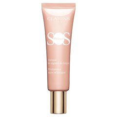 Clarins SOS Primer Minimizes Signs of Fatigue Foundation Pink 30 мл цена и информация | Пудры, базы под макияж | kaup24.ee