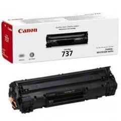 Тонер Canon CRG737, черный цена и информация | Картриджи и тонеры | kaup24.ee