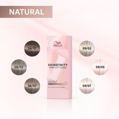 Wella Shinefinity 04/ Natural 60 ml hind ja info | Juuksevärvid | kaup24.ee