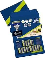 Wilkinson Sword Hydro 5 Чувствительность защиты от кожи (совместимый с почтовым ящиком), 12 бритвенных лезвий цена и информация | Косметика и средства для бритья | kaup24.ee