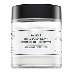 Depot Protective Cream No. 401 Крем для защиты кожи до и после бритья 75 мл цена и информация | Косметика и средства для бритья | kaup24.ee