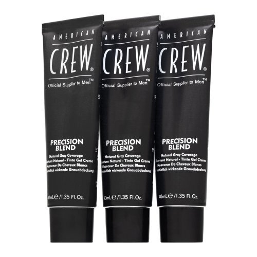 Juuksevärvid American Crew Precision Blend Natural Gray Coverage 7-8, 3 x 40 ml hind ja info | Juuksevärvid | kaup24.ee