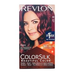 Краска без содержания аммиака Colorsilk Revlon Бургундский цена и информация | Краска для волос | kaup24.ee