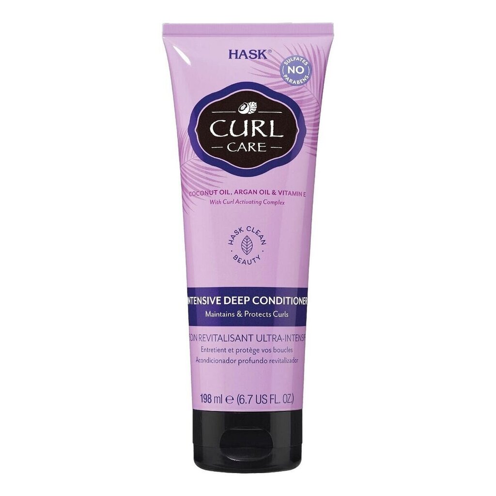 Llokke esile toov palsam HASK Curl Care (198 ml) hind ja info | Juuksepalsamid | kaup24.ee