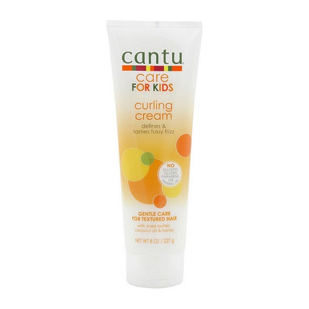 Stiliseerimiskreem Cantu Kids Care Curling (237 ml) (227 g) цена и информация | Viimistlusvahendid juustele | kaup24.ee