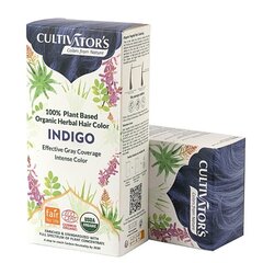 Taimne juuksevärv Indigo, Cultivator's, 100 g hind ja info | Juuksevärvid | kaup24.ee