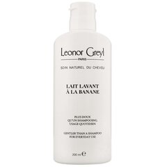 Juuksešampoon Leonor Greyl Specific Shampoos Banana Cleansing Milk, 200 ml hind ja info | Šampoonid | kaup24.ee