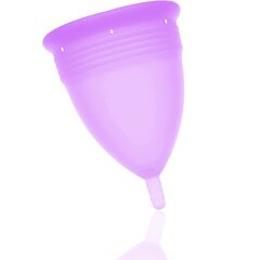 STERCUP MENSTRUAL CUP SUURUS L LILLA VÄRVI FDA SILIKOON цена и информация | Тампоны, гигиенические прокладки для критических дней, ежедневные прокладки | kaup24.ee