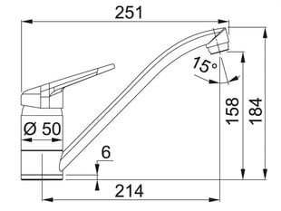 Valamusegisti Franke Novara Plus, kroom hind ja info | Franke Autokaubad | kaup24.ee