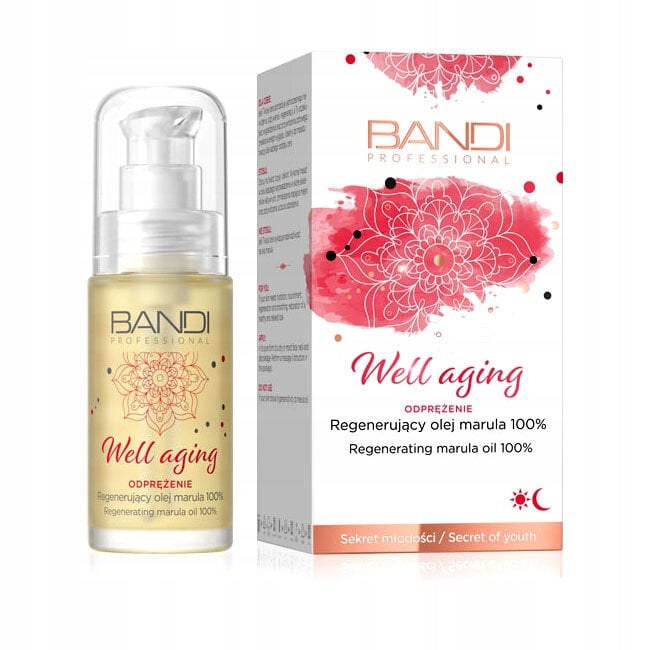 Bandi Well Aging Regenerating Marula Oil 30ml цена и информация | Juuksevärvid | kaup24.ee