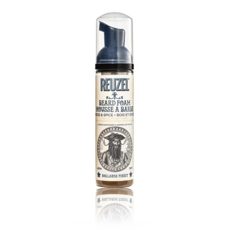 Reuzel Beard Foam Wood & Spice Beard Foam Conditioner 70 ml цена и информация | Raseerimisvahendid | kaup24.ee