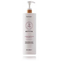 Kemon Actyva Colore Brilliante Shampoo питательный шампунь для окрашенных волос 1000 мл цена и информация | Шампуни | kaup24.ee