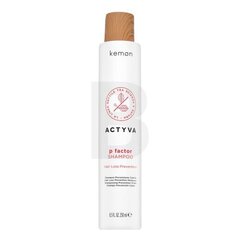 Kemon Actyva P Factor Shampoo укрепляющий шампунь для истонченных волос цена и информация | Шампуни | kaup24.ee