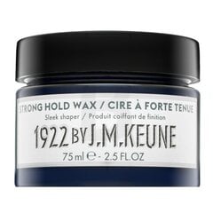 Keune 1922 Strong Hold Wax воск для волос сильной фиксации 75 мл цена и информация | Средства для укладки волос | kaup24.ee