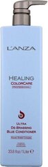 L'ANZA Healing ColorCare De-Brassing Blue Conditioner toonitud hooldusvahend pruunidele toonidele 1000 ml hind ja info | Juuksepalsamid | kaup24.ee